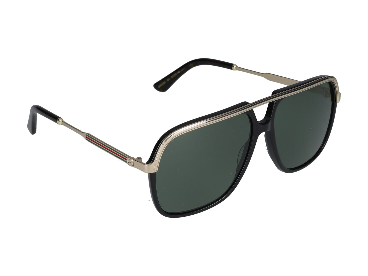 GG0200S 001 black gold green 57.00 / 001 black gold green