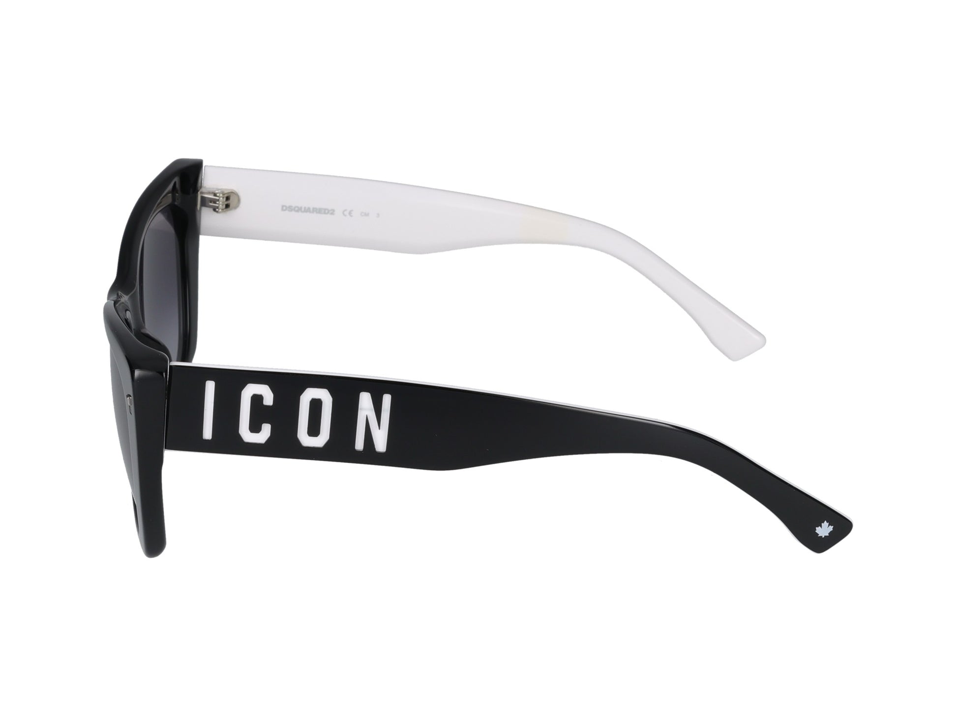 Icon 0006/s 80S/9O BLACK WHITE 53.00 / 80S/9O BLACK WHITE