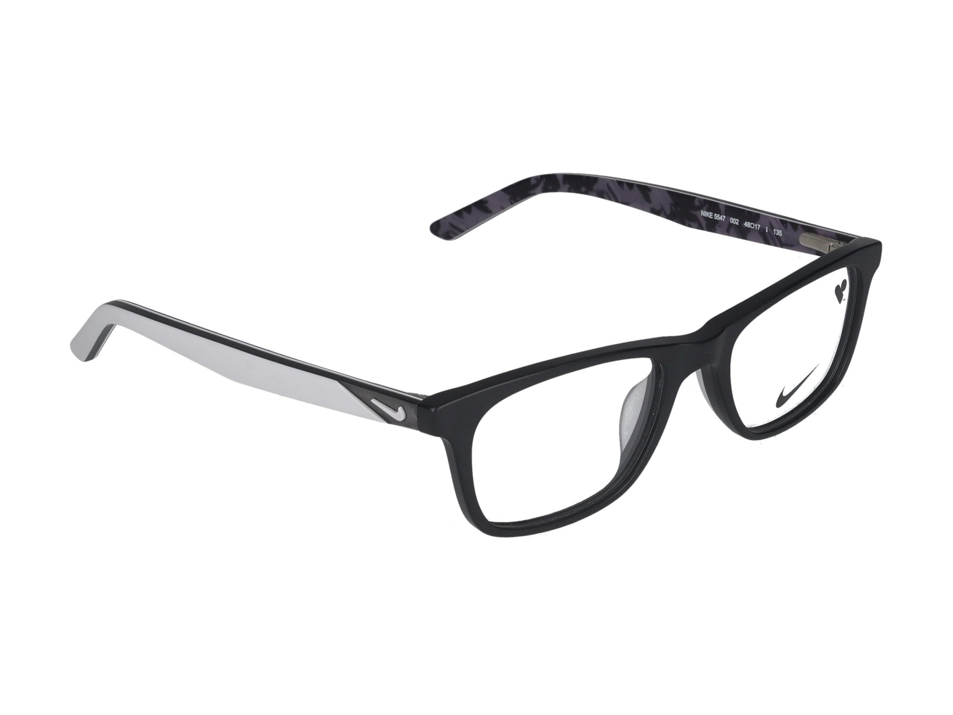 NIKE 5547 NK5547 002 matte black pure plat 48.00 / 002 matte black pure plat