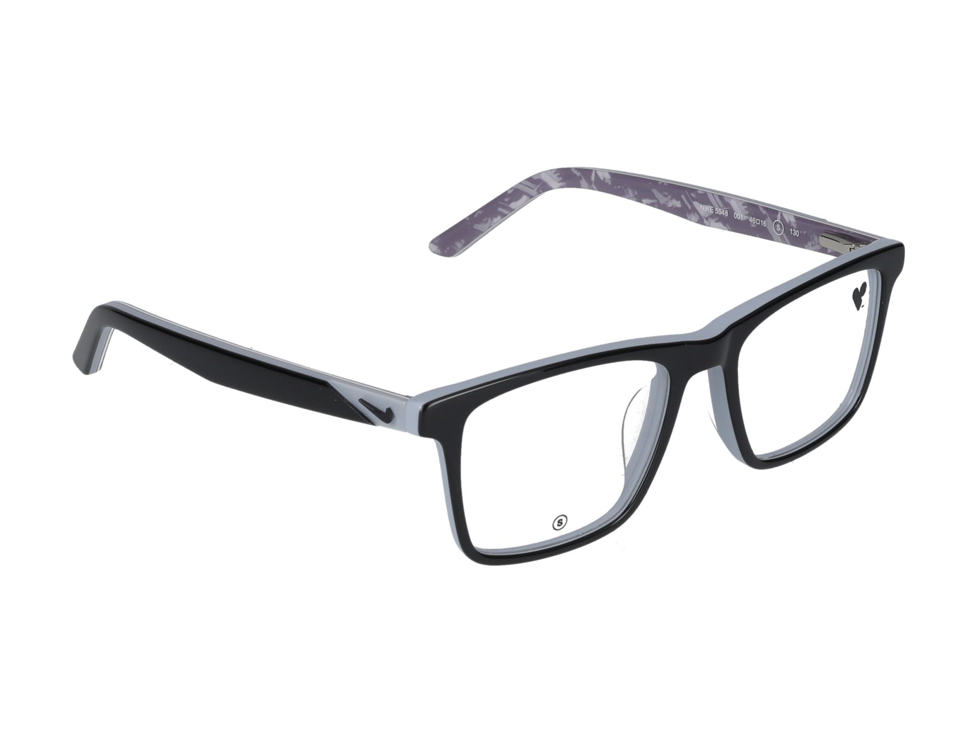 NIKE 5548 NK5548 001 matte black wolf grey 46.00 / 001 matte black wolf grey