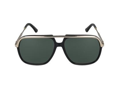 GG0200S 001 black gold green 57.00 / 001 black gold green